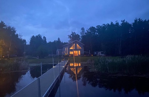 Central Alberta House | Lakefront Cabin on LacLaNonne! Perfect year round with ice & summer fishing!