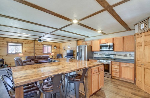 Park Rapids Cabin | Lakefront Cabin w/Boat Dock in Park Rapids