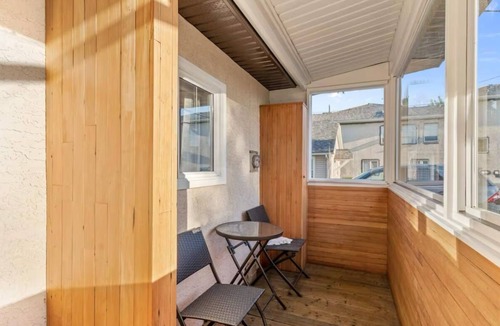 Chestermere Cabin | LAKEFRONT CABIN WITH COVERED DECK, HOT TUB & MORE