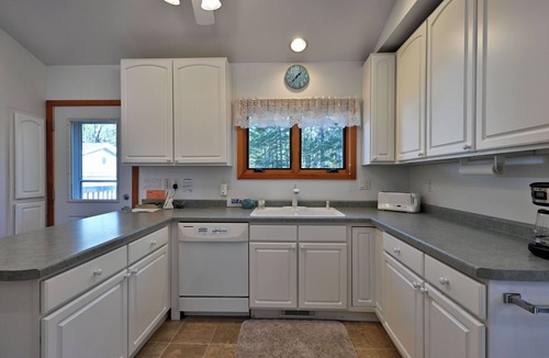 Cable House | Lakefront Cabin with Sandy Shoreline | ATV & Snowmobile Trails | Dogs OK