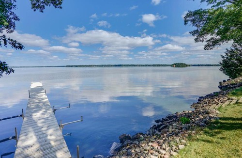 Lake Wissota House | Lakefront Chippewa Falls Haven w/Private Deck!