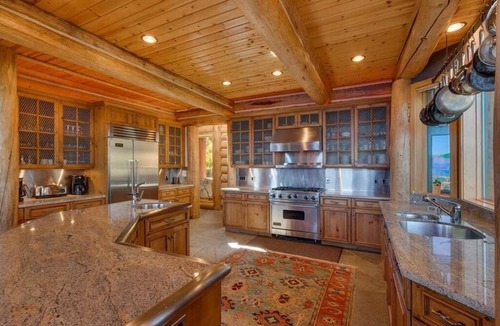 Tahoma House | Lakefront Custom Masterpiece with Private pier, Beach, Buoys, Spa! West Shore!