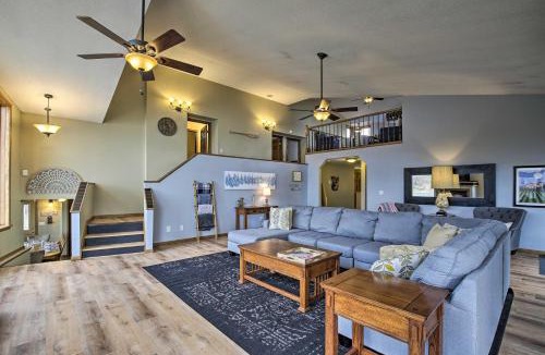Eau Galle House | Lakefront Eau Galle Home w/Hot Tub & Fire Pit
