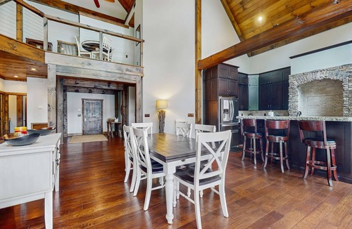 Maynardville House | Lakefront Escape, Sleeps 10, Private Dock, Hot Tub