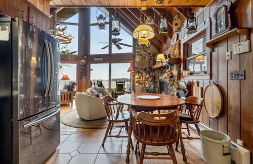 Belgrade Lakes House | Lakefront Escape w/Dock, Fire Pit & Views