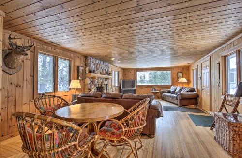 Park Falls House | Lakefront Escape w/Fishing Pier & Snowmobiling!