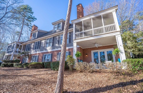 Greensboro Condo | Lakefront Getaway "Right There" on the water in Reynolds community 2 bed/2 bath