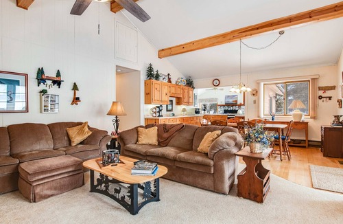 Manitowish Waters House | Lakefront haven with three living areas and WiFi