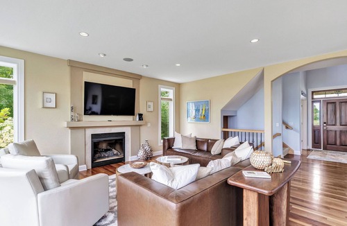 Branch House | Lakefront Home Offering Sweeping Views of Lake Michigan with Beach Access