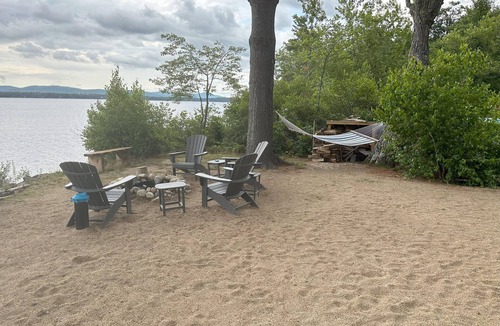 Center Ossipee House | Lakefront home on Ossipee Lake with dock and gorgeous views