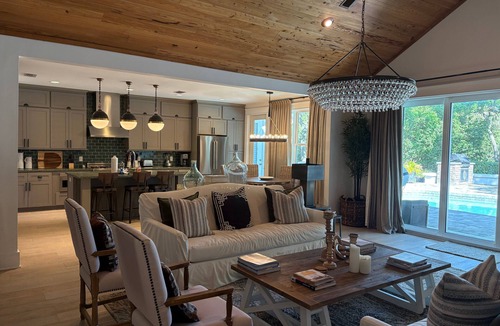 Saint Simons Island House | Lakefront home with private pool & outdoor space for entertaining