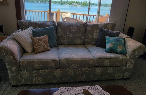 Plainwell House | Lakefront Home with Amazing Sunsets