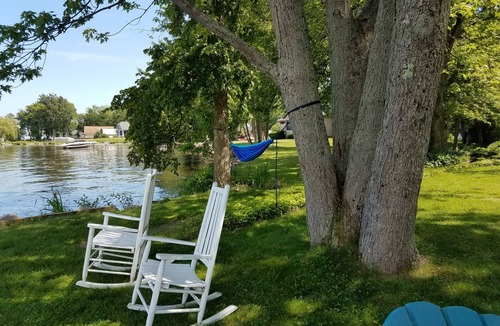 Brewerton House | Lakefront home with patio, dock , kayaks , fire-pit a perfect family getaway!