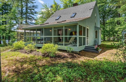 Shapleigh House | Lakefront Home with Private Dock, Kayaks/SUPs and beautiful spring and summer views.