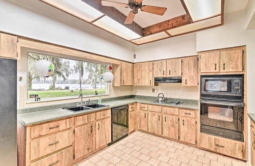Lake Brant House | Lakefront Home with Private Pool, 13 Mi to Tampa