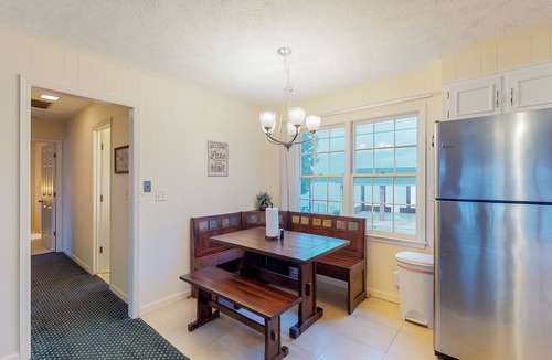 Leesville House | Lakefront home with WiFi, game room, dock, & firepit - dog-friendly
