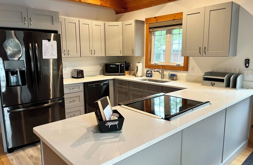 East Wakefield House | Lakefront Home with Walk-Out Sandy Beach!