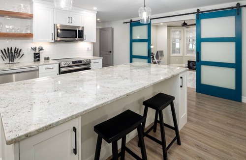 Halifax County Apartment | Lakefront King bed w/lux hot tub.