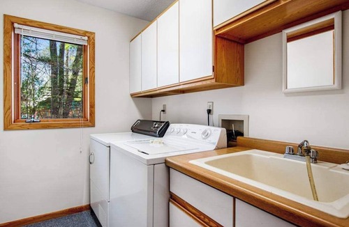 Manitowish Waters House | Lakefront Lodge w/Firepit, Private Dock, and Kayaks - Dogs Welcome