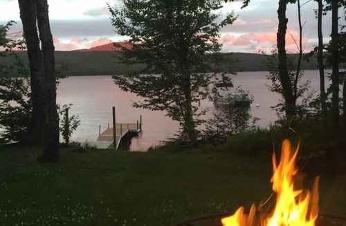 Pittsburg House | Lakefront Log Home on First Connecticut Lake - Moosewood