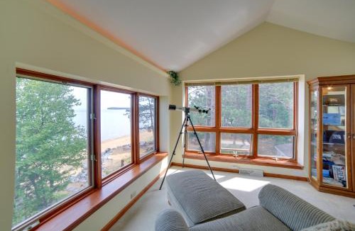 Big Bay House | Lakefront Lookout! Private Sand Beach on Superior