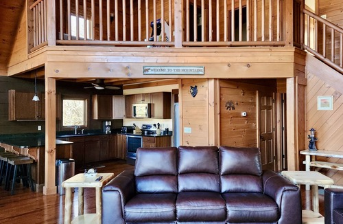 Butler Cabin | Lakefront Lullaby-Rustic cabin w/lake views, boatslip, hot tub & fiber internet