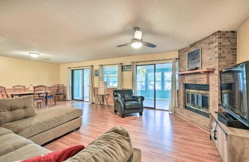 Macon House | Lakefront Macon Getaway Grill, Pet Friendly!