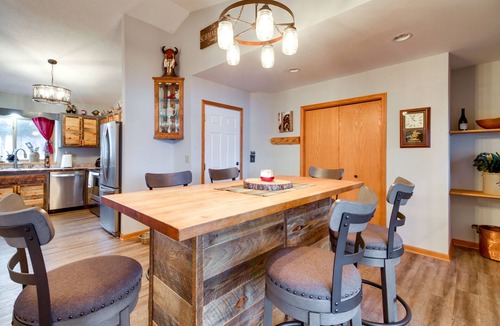 Park Rapids House | Lakefront Minnesota Home w/Deck, Dock & Fire Pit