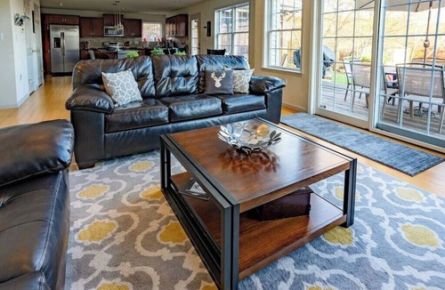 Long Pond House | Lakefront Oasis in the Pocono Mountains with Hot Tub + Views