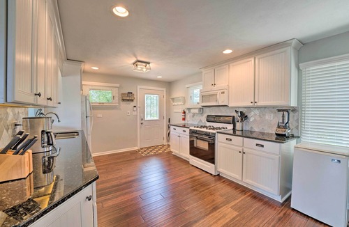 Lake Shangrila House | Lakefront Oasis w/Boat Dock, Fire Pit, Grill