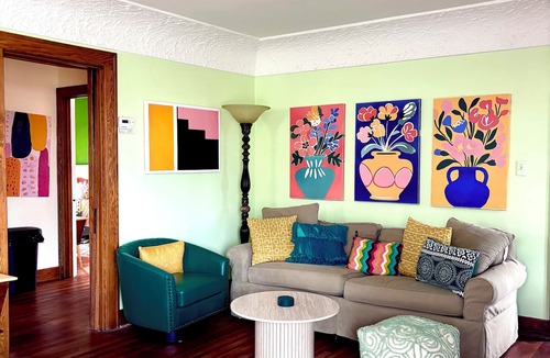 Lorain House | Lakefront Paradise: Charming 2BR Home with Lake Views - Walk to Beach!