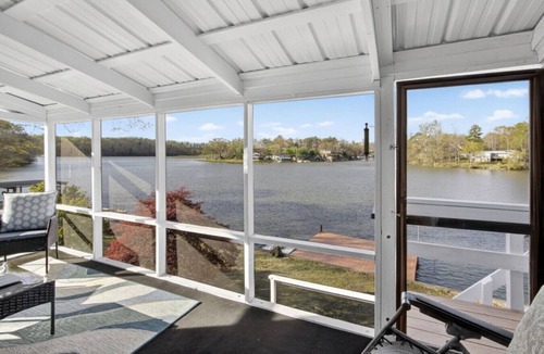 Greenville - Spartanburg House | Lakefront Paradise w Private Dock & Stunning Views