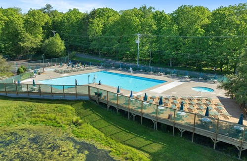 Pocono Mountain Lake House | Lakefront, Pets, HotTub, Fishing, Pool, Pickleball Games, Fireplace