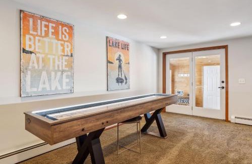 Ramsey County House | Lakefront Retreat- Sauna, Hot Tub, Firepit & More