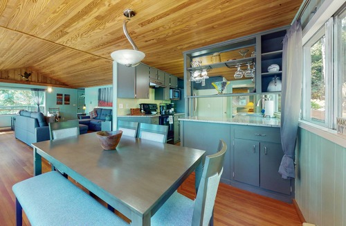 Grapeview House | Lakefront retreat with hot tub, private dock and stunning water views