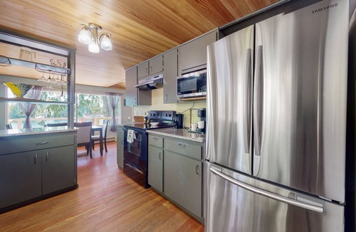 Grapeview House | Lakefront retreat with hot tub, private dock and stunning water views