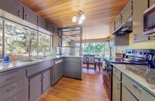 Grapeview House | Lakefront retreat with hot tub, private dock and stunning water views