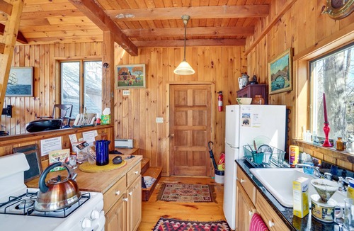 Athens Cabin | Lakefront 'Treehouse Sanctuary' w/ Pool Access!