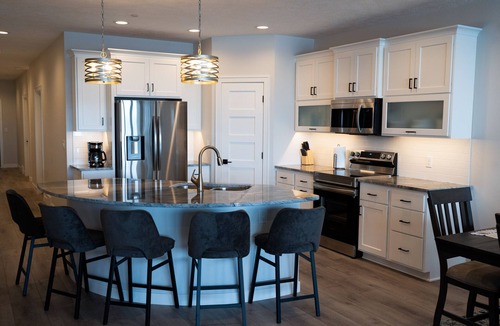 Arnolds Park Condo | Lakefront Views- New 5 Bedroom Luxury Condo on East Okoboji