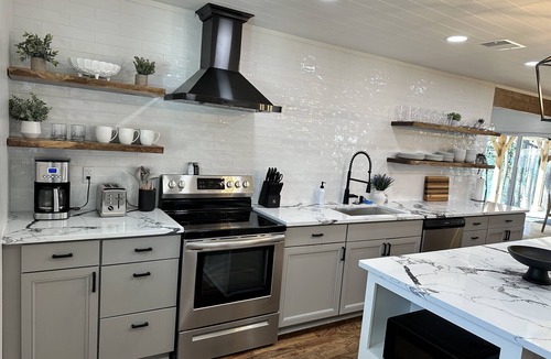Anderson House | Lakefront, Views, Private Dock, Boat Rental, Bunks, Near Clemson, Kayaks!