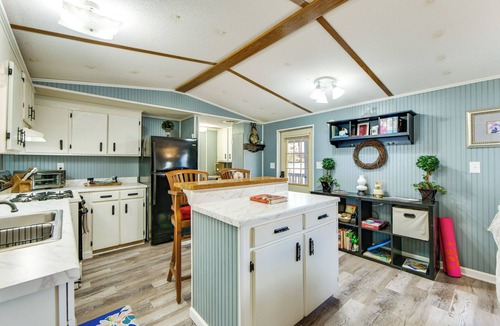 Fort Gaines House | Lakefront w/ Dock, Detached Studio, Fire Pit!