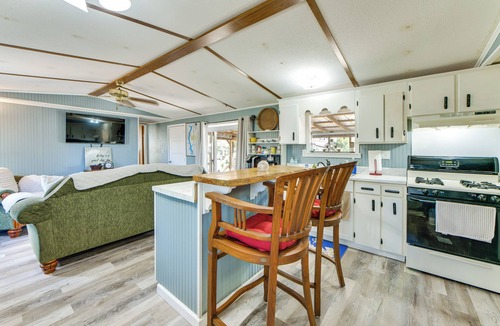Fort Gaines House | Lakefront w/ Dock, Detached Studio, Fire Pit!