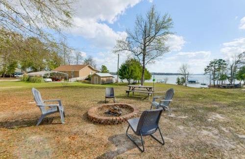 Fort Gaines House | Lakefront w/Dock, Detached Studio, Fire Pit!