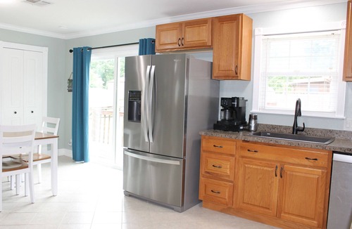 Grove House | Lakefront WITH private dock + saltwater POOL! Near Wolf Creek Boat Launch