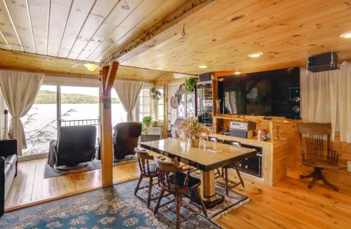 Berkshire House | Lakeside Berkshires Cabin w/Private Dock & Views