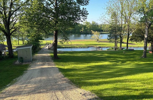 Manchester Cabin | Lakeside Cabin 2 - Perfect Retreat at Enriched Cabins & Resort on Lake Delhi