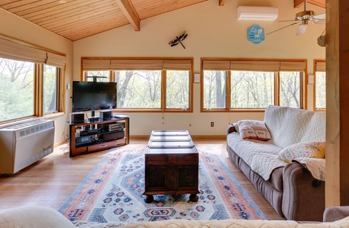 Pocono Mountain Lake Estates Cabin | Lakeside Dingmans Ferry Vacation Rental Cabin!