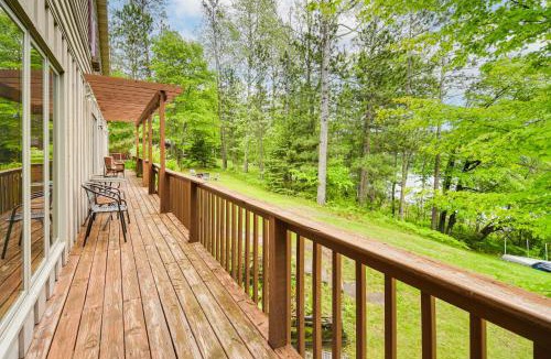 Spooner House | Lakeside Spooner Home w/Game Room & Views!