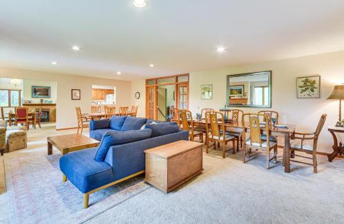 Spooner House | Lakeside Spooner Home w/Game Room & Views!