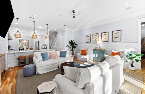 WaterSound West Beach House | Lakeside Views! Community Pool! Carriage House!